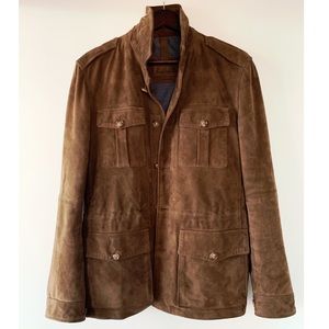 Massimo Dutti Suede Field Jacket